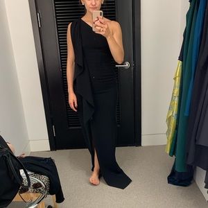 Likely - size 4 - one-shoulder evening gown